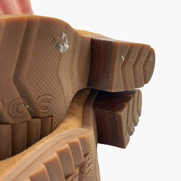 Sorel Cate Camel Tan Waterproof Suede Booties - Picture 7 of 9